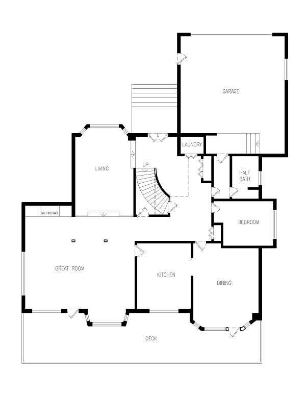 Main floor Before